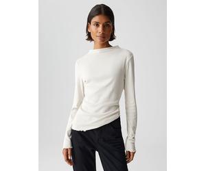 OPUS Longsleeve in Weiß - Größe 42 | Damen Tops