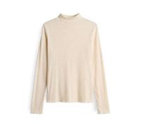 Opus Fashion Rollkragenpullover SUHANNA CURLY aus elastischem Jersey creme Größe 40