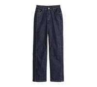 Opus Fashion Jeans Damen Miva Bold – Wide-Leg, BCI Cotton Mix, Mid Rise – Blau Größe 38 L32