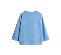 Opus - Loose Jerseyshirt mit feiner Rippstruktur - Sagida blau - Gr. - 40