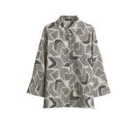 Opus Fashion Bluse Fumina Move Dreiviertelarm aus feiner Baumwolle Schwarz 34