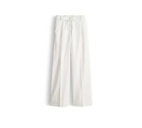 OPUS Damen City Pants | MEERI Coastal City Pants aus nachhaltigem BCI Cotton Leinen Mix Milk, 34