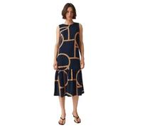 OPUS Ausgestelltes Freizeitkleid aus reiner Viskose Modell 'Wicy atelier' in Dunkelblau, Größe 36