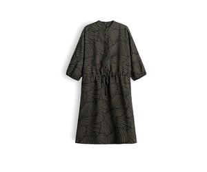 OPUS Midikleid WENRIA BOTANICAL schwarz | 44