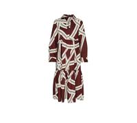 OPUS Midikleid mit Tunikakragen Modell 'Werano' in Bordeaux, Größe 40