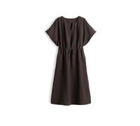 OPUS Damen Minikleid | Midikleid aus fließendem Cotton Modal Mix Affogato, 40