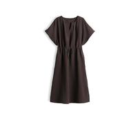 OPUS Damen Minikleid | Midikleid aus fließendem Cotton Modal Mix Affogato, 44