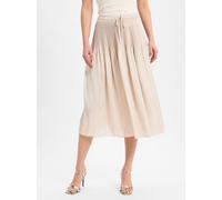 OPUS Damen Midirock | Plisseerock RIBANE French A-Linie mit Komfortbund Natural Glaze, 38