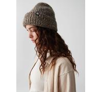 Opus Mütze Damen braun, ONE SIZE