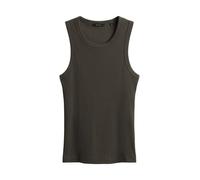 OPUS Slim Fit Top mit Rundhalsausschnitt Modell 'Lesso' in Khaki, Größe 40