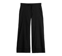 Opus Fashion Damen Culotte Misha Lace mit feiner Spitzenbordüre am Saum Schwarz 36