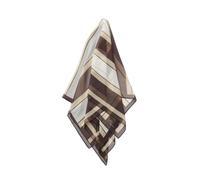 OPUS Damen Tuch | Gestreiftes Halstuch mit zarter Kreppstruktur light cotton, 0