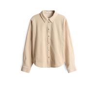 Opus Fashion Hemdbluse Overshirt FRENKI aus Cord Beige Größe 42