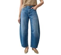 OPUS PANTS Barrel Jeans Damen | Elastisch, 5-Pocket-Design, Used-Effekte