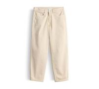 OPUS PANTS Damen Barrel | Melly Relax Barrel Jeans aus BCI Cotton Mix Mid Rise Honey Butter, 36 L28