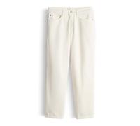 OPUS PANTS Damen Barrel | Melly Relax Barrel Jeans aus BCI Cotton Mix Mid Rise Milk, 36 L28