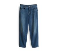 OPUS PANTS Damen Barrel | Melly Relax Barrel Jeans Mid Rise mit hohem Stretch-Anteil mid Vintage Blue, 34 L28
