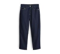 OPUS PANTS Damen Barrel | Melly Relax Barrel Jeans mit Powerstretch Mid Rise Dark Rinsed Blue, 38 L28