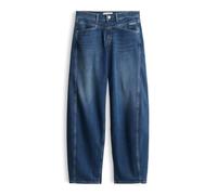 OPUS PANTS Damen Barrel | MENI Coupe Relaxed Barrel Jeans aus Dry Indigo® Low Rise Dark Blue, 44 L28