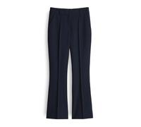 OPUS PANTS Damen City Pants | LUANE Relaxed Flared Pants aus BCI Cotton Mix Coal Blue, 38