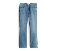 OPUS PANTS Damen Flared | ENJA Gentle Kick Flared Jeans Low Rise aus nachhaltigem BCI Cotton Light Azure Blue, 42 L28