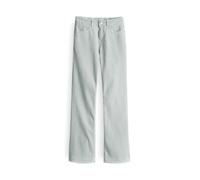 OPUS PANTS Damen Flared | Melly Bright Flared Jeans Mid Rise aus stretchigem Tencel Mix Green Glow, 36 L28