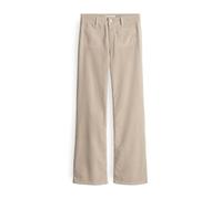 OPUS PANTS Damen Flared | Melly Fresh Flared Cordhose aus BCI Cotton Mix Mid Rise Macadamia, 38 L32