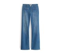 OPUS PANTS Damen Flared | Melly Fresh Flared Jeans Mid Rise mit Power Strech Light Wave Blue, 44 L32