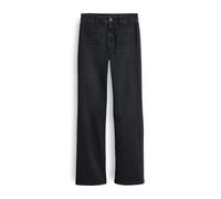 OPUS PANTS Damen Flared | Melly Fresh Flared Jeans mit Powerstrech Mid Rise Washed Black, 34 L32