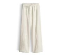 OPUS PANTS Damen Jogpants | MALOTTA Natural Wide Leg Pants Mid Rise aus Viskose Leinen Mix Natural Glaze, 42