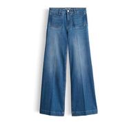 OPUS PANTS Damen Palazzo | Melly Crisp Palazzo Jeans aus Dry Indigo® Mid Rise mid Blue, 44 L32
