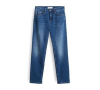 OPUS PANTS Damen Straight | Melly Base Straight Jeans mit Powerstretch Mid Rise mid Sky Blue, 36 L30