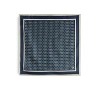 OPUS PANTS Damen Tuch | AMINDY Printtuch aus feinem Satin coal blue, 0