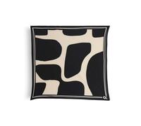 OPUS PANTS Damen Tuch | APLEMI plissiertes Halstuch aus fließendem Satin black, 0