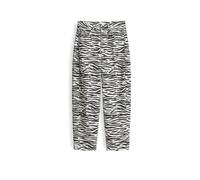 OPUS PANTS Jeans Balloon Fit MARI CLEAR ZEBRA schwarz | 42/L28