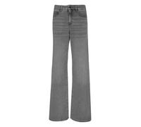 OPUS PANTS Wide Fit Jeans im 5-Pocket-Design Modell 'Melly' in Anthrazit, Größe 40/30