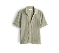 Opus - Kurzärmeliges Poloshirt grün - Gr. - 42