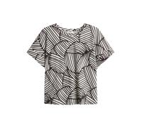 Opus - Printshirt - Soprinti beige/braun - Gr. - 36