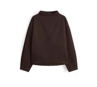 OPUS Damen Sweatshirt | GARIANE Loose weiches Sweatshirt mit variablen Ärmeldesign Coffee Bean, 44