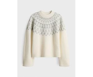 OPUS Pullover in Weiß - Größe 38 | Damen Pullover Cardigans