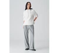 OPUS Damen Pullover | Kapuzenpullover PIDLONA Loose mit Flauschiger Textur Milk, 40