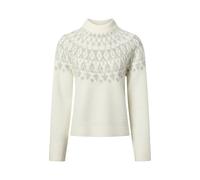 OPUS Damen Pullover | PORWAY Regular Strickpullover mit Fair-Isle-Muster Milk, 44