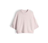 OPUS Damen Pullover | Weicher Strickpullover mit zarter Mélange Loose Fit Rose Tint, 38