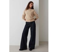Opus Strickpullover Panep mit Alpaka-Anteil Beige Damen Größe 38