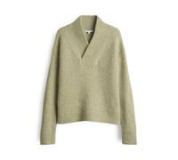 Opus Fashion Strickpullover PONELOPE Damen Alpaka-Woll-Mix hellgrün Größe 34