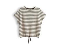 OPUS Damen Kurzarmshirt | Jerseyshirt in Strick Optik Regular Fit Affogato, 44