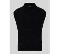 OPUS Pullunder mit Stehkragen Modell 'Pexto' in Black, Größe 36