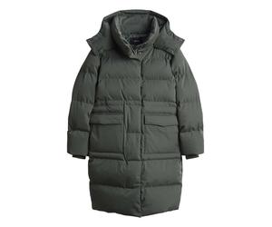 Opus - Regular Steppmantel mit recycelter Füllung - Hallusi grün - Gr. - 38