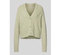 OPUS Relaxed Fit Strickjacke mit Alpaka-Anteil Modell 'Dassi' in Mint, Größe 40
