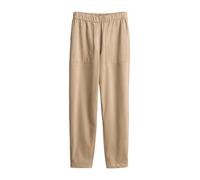 Opus - Relaxed Jogpants in Wildlederoptik - Myha velour beige - Gr. - 42